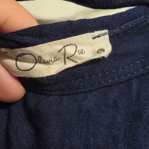 Olivia Rae Navy Dress - Picture 3 of 3